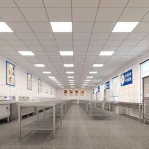 现代后厨3D模型下载